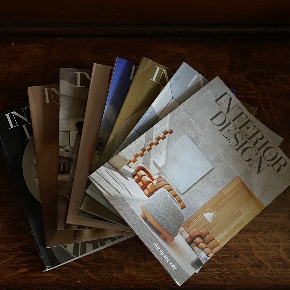 2023 Interior Design Magazine Set - excellent condition